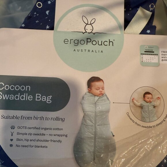 koram89 organic cotton swaddle - Picture 6 of 6